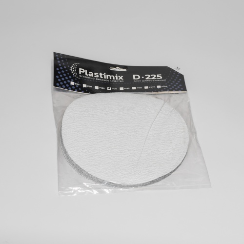Шлифовальный диск Plastimix d225 P120 упаковка 10 шт. Шлифовальный диск Plastimix d225 P120 упаковка 10 шт.