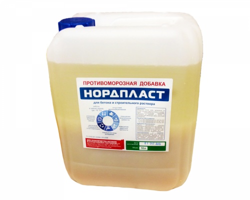 Купить пластификатор АрмМикс Нордпласт, добавка в бетон противоморозная