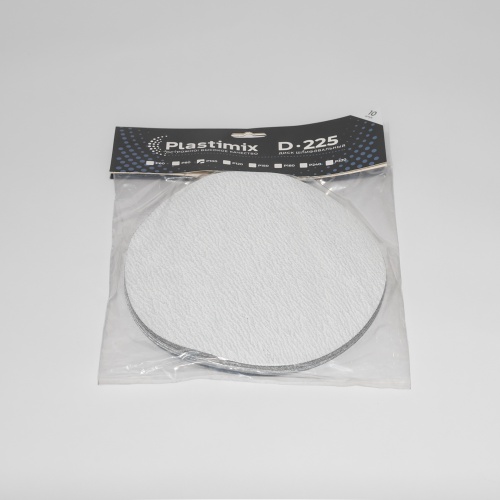 Шлифовальный диск Plastimix d225 P100 упаковка 10 шт. Шлифовальный диск Plastimix d225 P100 упаковка 10 шт.
