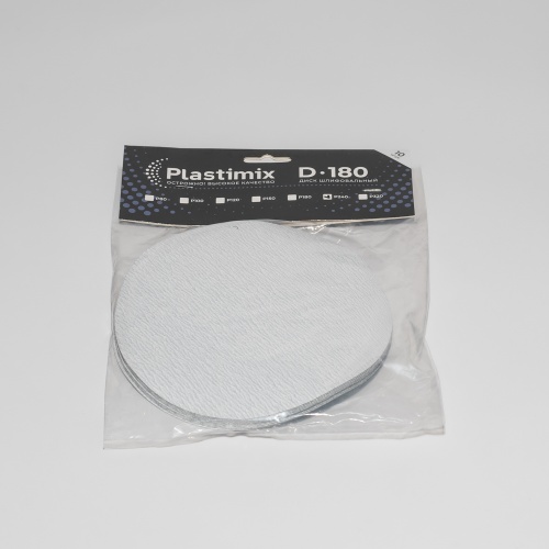 Шлифовальный диск Plastimix d180 P240 упаковка 10 шт.