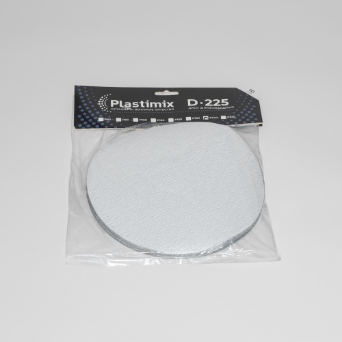Шлифовальный диск Plastimix d225 P240 упаковка 10 шт.