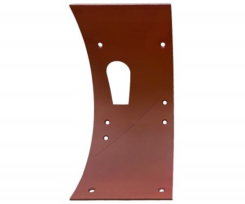 Для Brinkmann 260/43/45, для моделей со смещенным выходом Купить защитную пластину бочки растворонасоса с выходом 6 мм BM260/43/45, смещенный выход